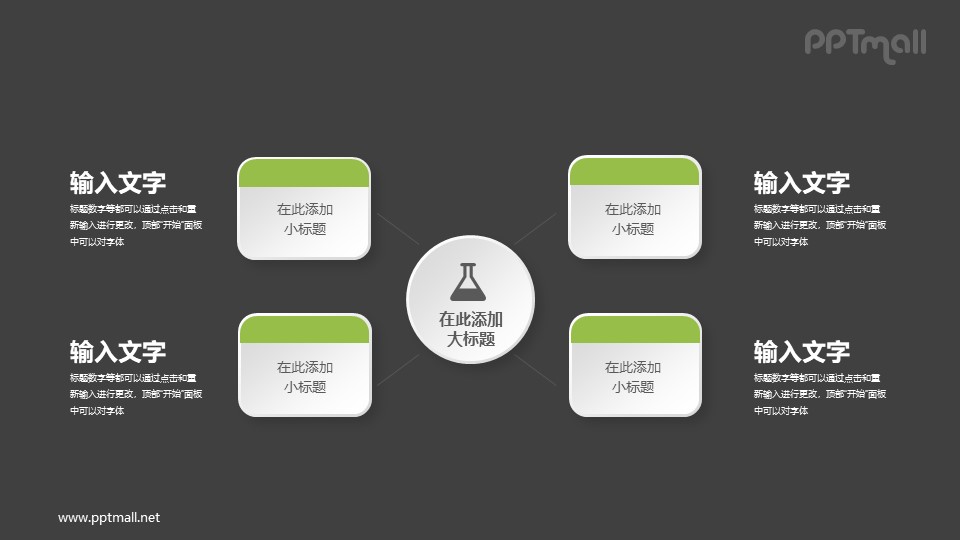 一分為四的總分關(guān)系PPT素材下載