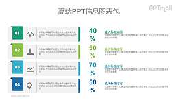 带数字的PPT目录图示素材下载