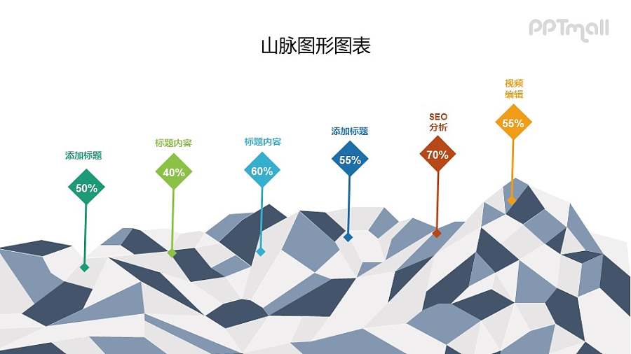 地形图上的坐标PPT图示素材下载