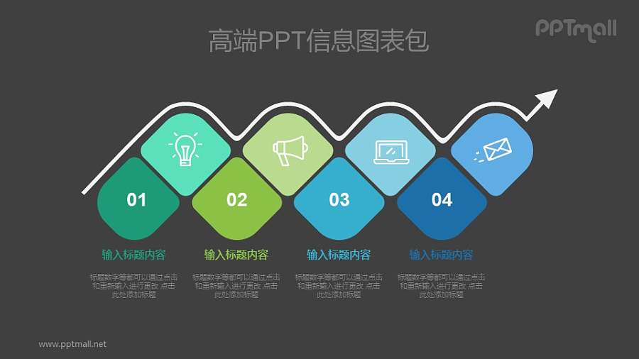 带数字的PPT目录下载