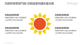 巴西热带草原气候-巴西国家风情PPT图像素材下载