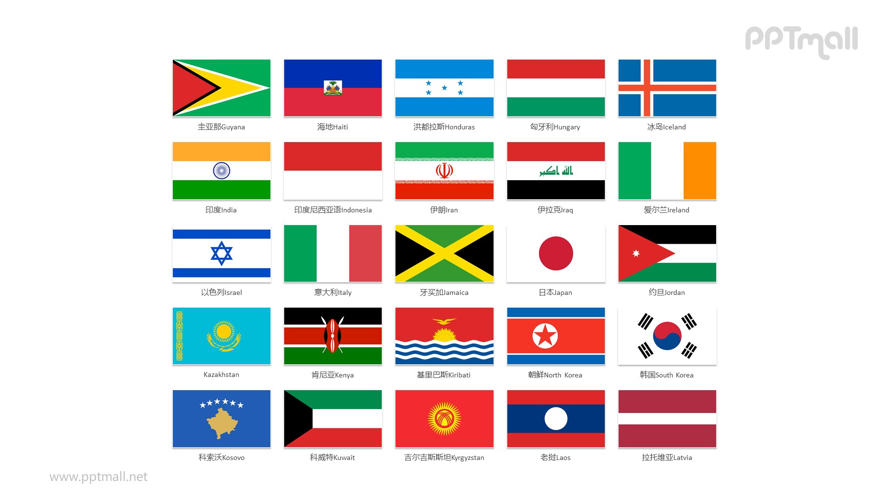 各个国家的各个国旗图片
