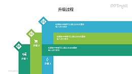 3部分内容的PPT素材下载