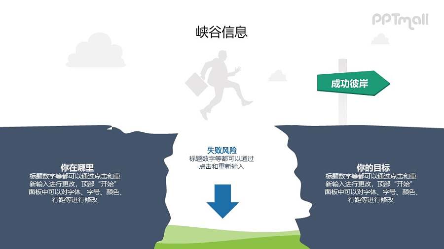 商业风险PPT概念图素材下载