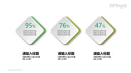 3个大方块的数字展示PPT素材下载