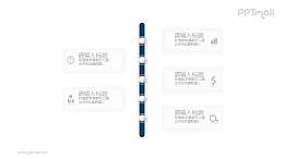 微立体时间轴PPT素材图示下载