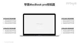 MacBook电脑屏幕展示PPT样机素材下载