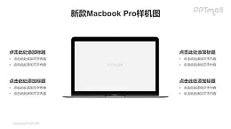 新版MacBook Pro电脑设备PPT样机素材下载