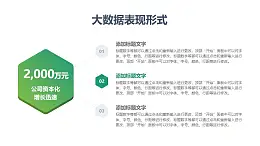 3部分總分關系PPT圖示下載