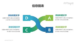 简单并列关系分析模型PPT素材下载