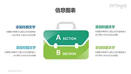 公文包對比分析模型PPT素材下載