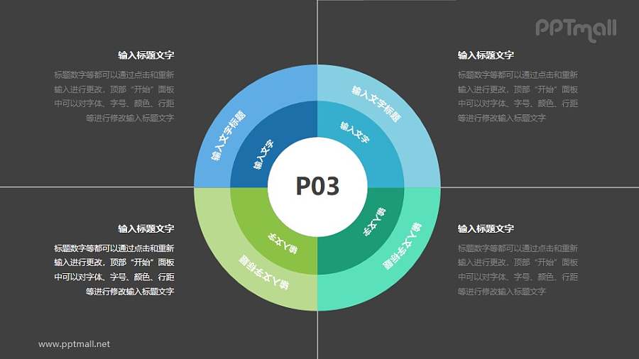 组织内外环境分析模型PPT素材下载