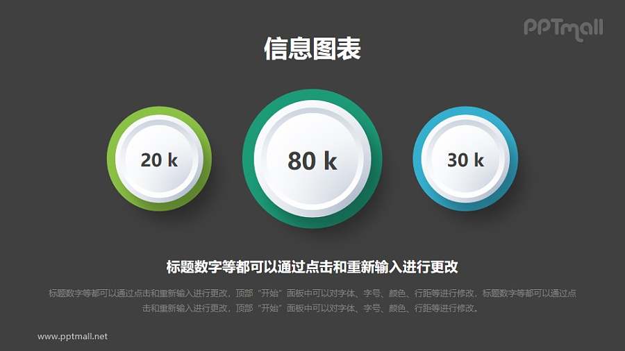 三要素对比分析模型图PPT素材下载