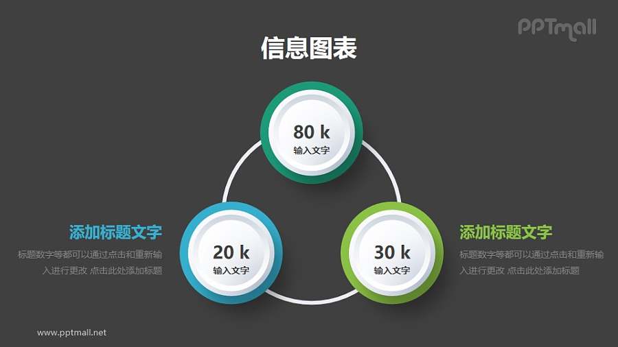 三要素对比分析图PPT素材下载