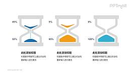 时间轴进度展示PPT模板下载