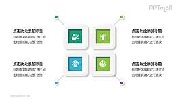 多彩信息图表PPT模板下载，适用于数据分析与工作汇报