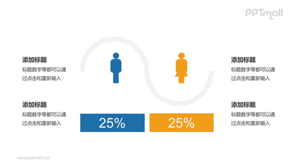 比例分析PPT模板下载