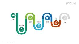 流程步骤PPT模板下载